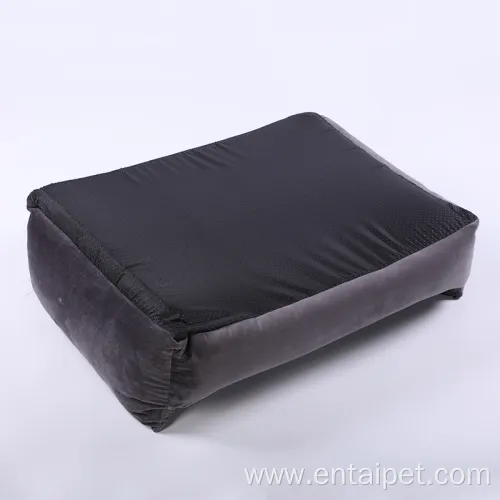 Pet Durable Retangular Bolster Beds Removeable Dog Beds